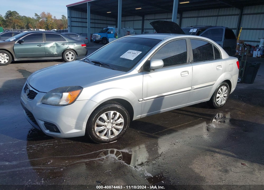2010 KIA RIO LX VIN: KNADH4A32A6650096