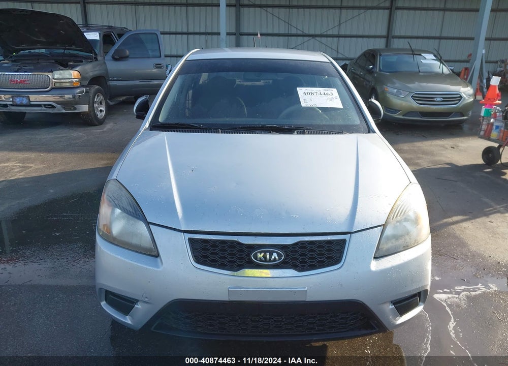 2010 KIA RIO LX VIN: KNADH4A32A6650096