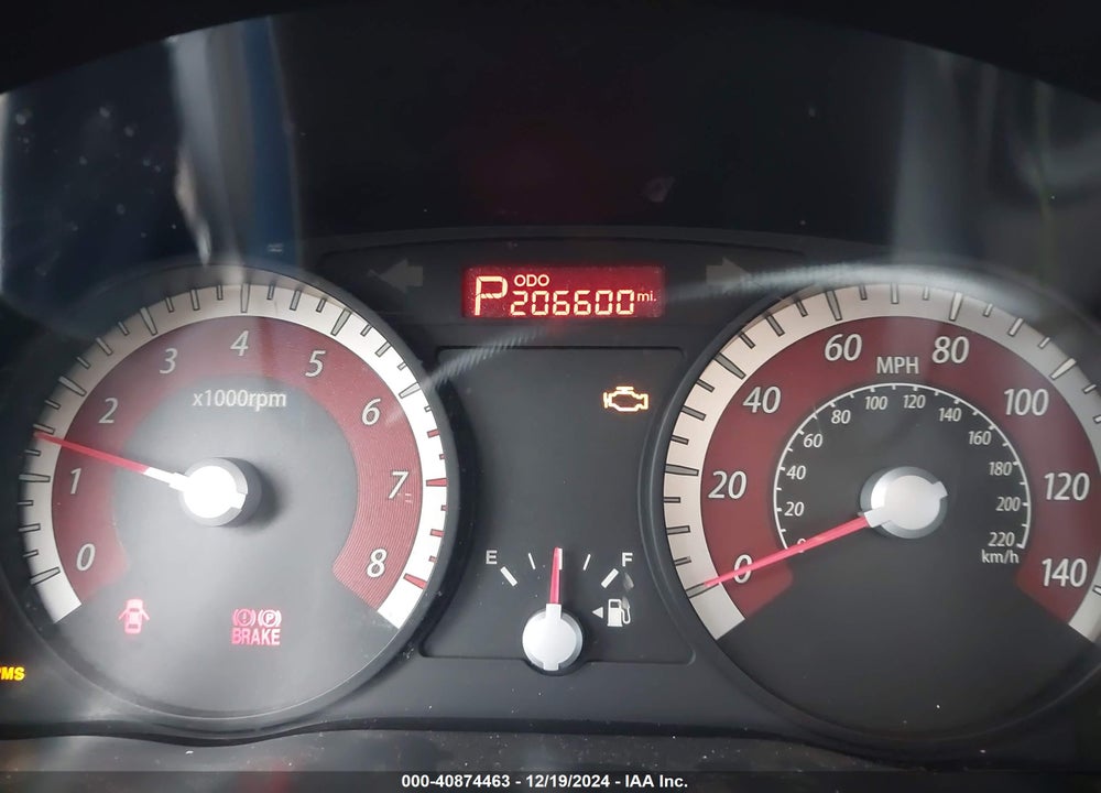 2010 KIA RIO LX VIN: KNADH4A32A6650096