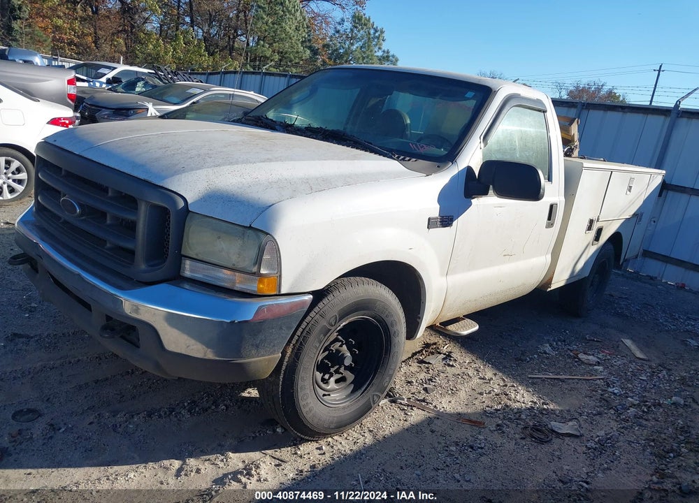 2004 FORD SUPER DUTY F-250 XL/XLT VIN: 1FDNF20L54EC52342