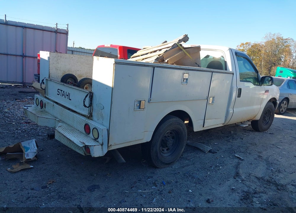 2004 FORD SUPER DUTY F-250 XL/XLT VIN: 1FDNF20L54EC52342