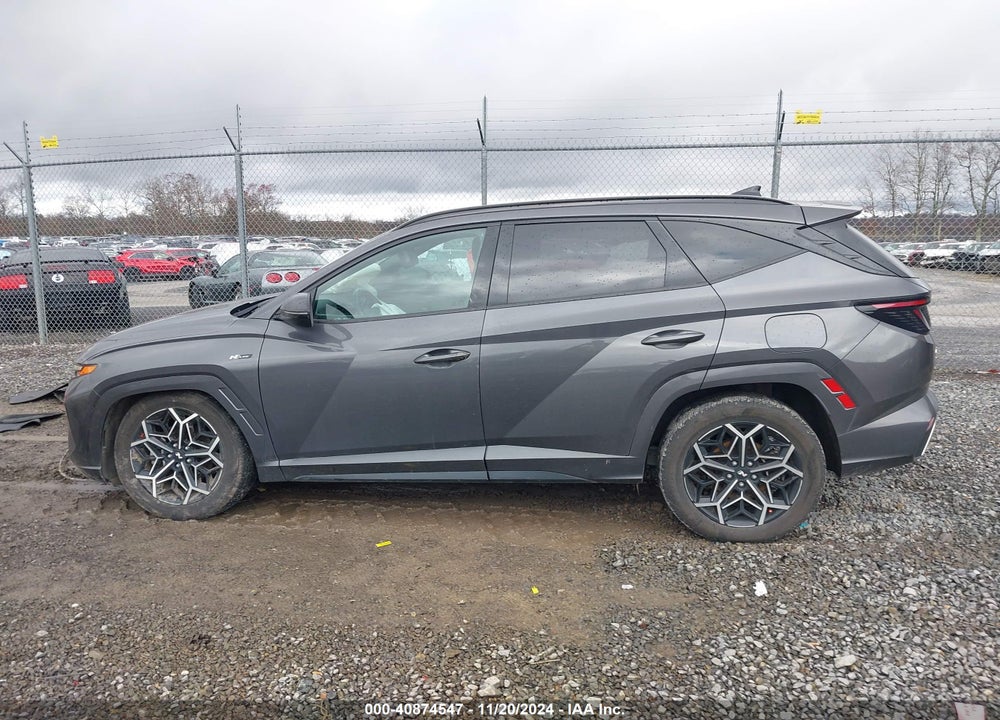 2022 HYUNDAI TUCSON N LINE VIN: KM8JFCAE7NU161181