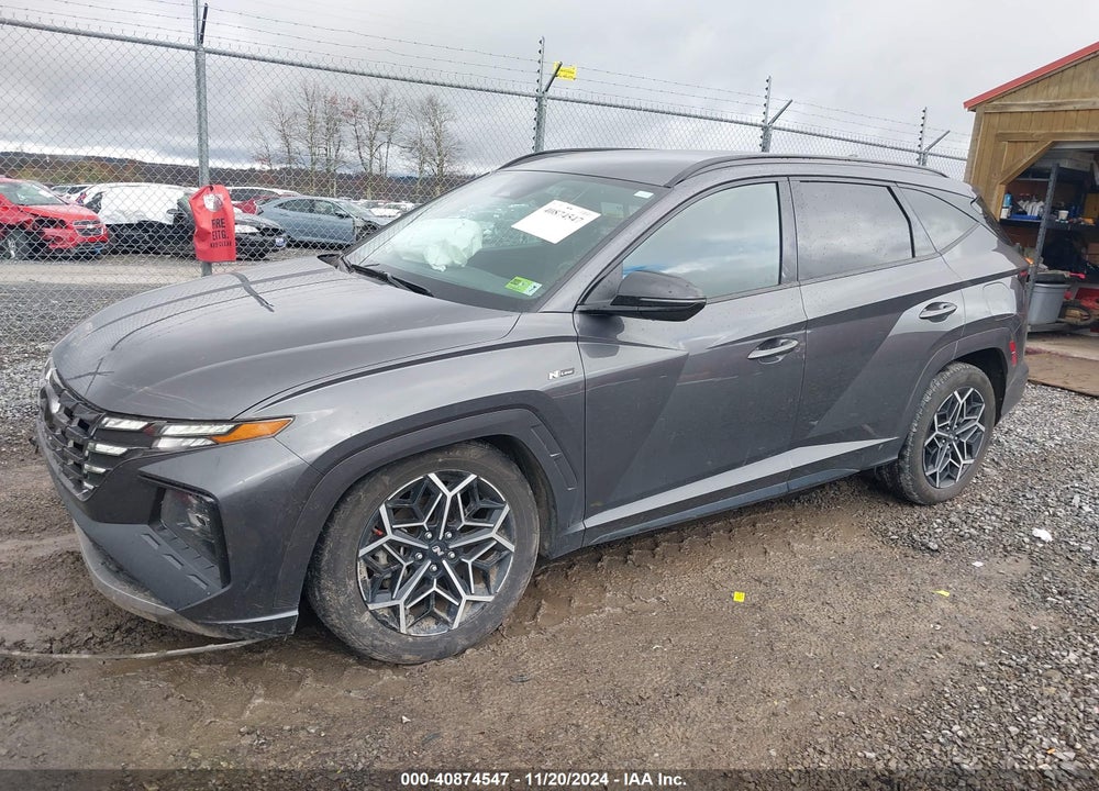 2022 HYUNDAI TUCSON N LINE VIN: KM8JFCAE7NU161181