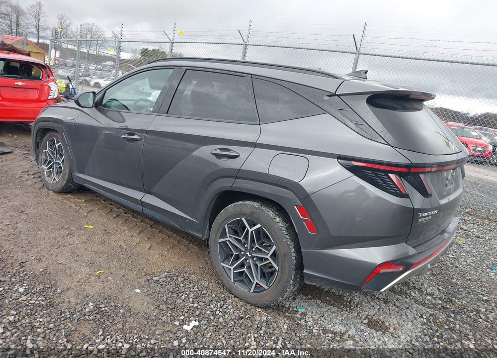 2022 HYUNDAI TUCSON N LINE VIN: KM8JFCAE7NU161181