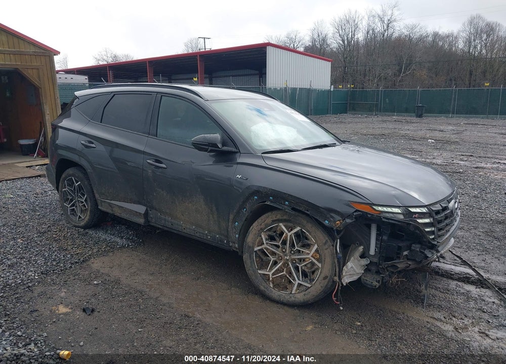 2022 HYUNDAI TUCSON N LINE VIN: KM8JFCAE7NU161181