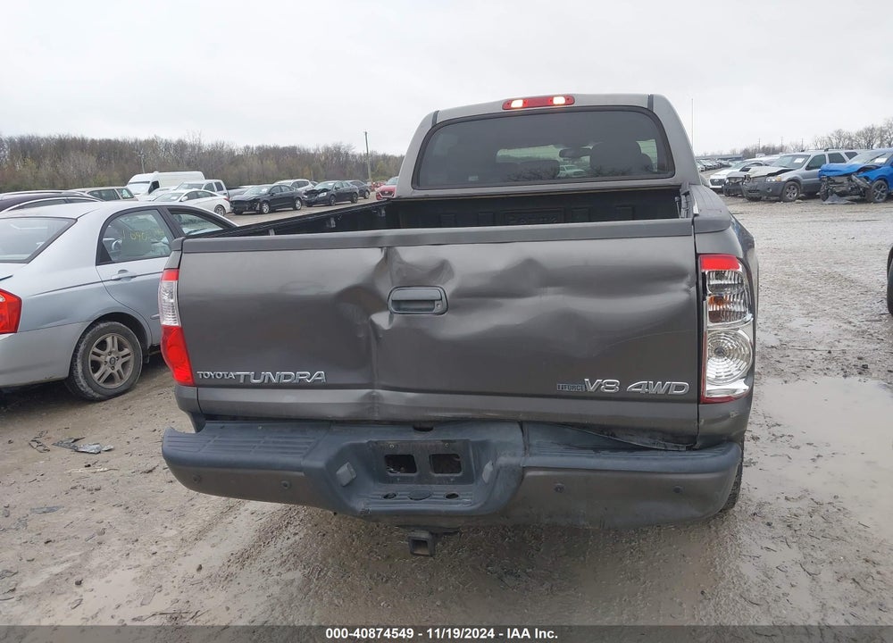 2006 TOYOTA TUNDRA LIMITED V8 VIN: 5TBDT48146S533612