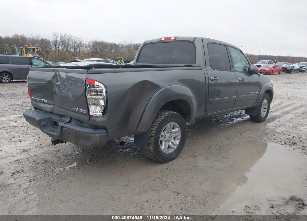 2006 TOYOTA TUNDRA LIMITED V8 VIN: 5TBDT48146S533612