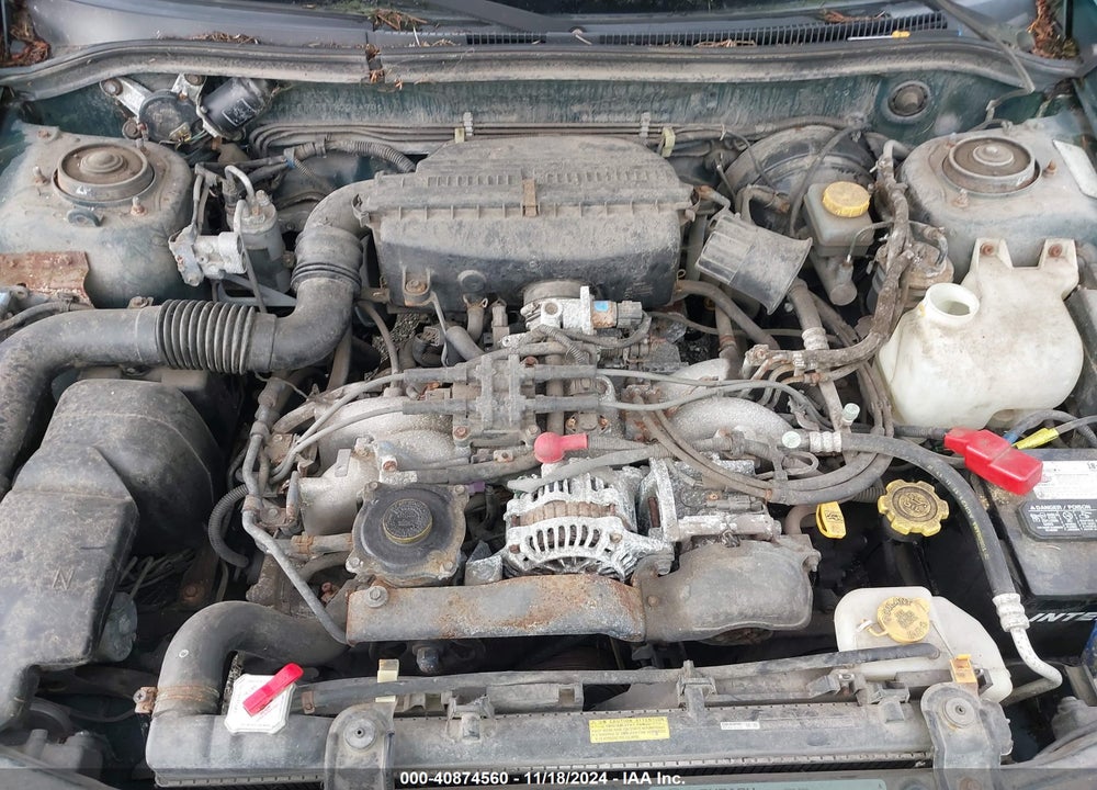 2000 SUBARU FORESTER S VIN: JF1SF655XYH724490