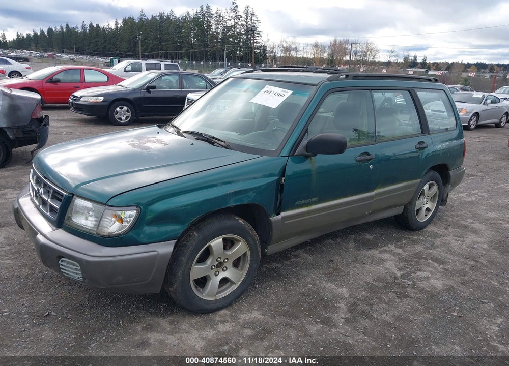 2000 SUBARU FORESTER S VIN: JF1SF655XYH724490