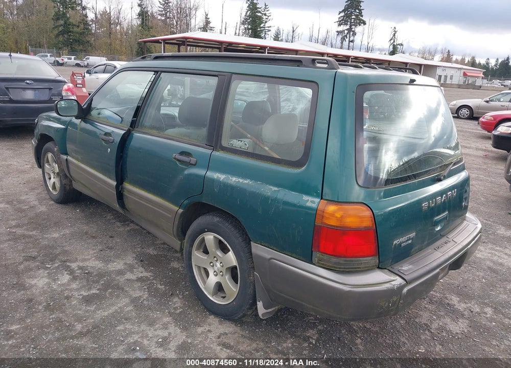 2000 SUBARU FORESTER S VIN: JF1SF655XYH724490