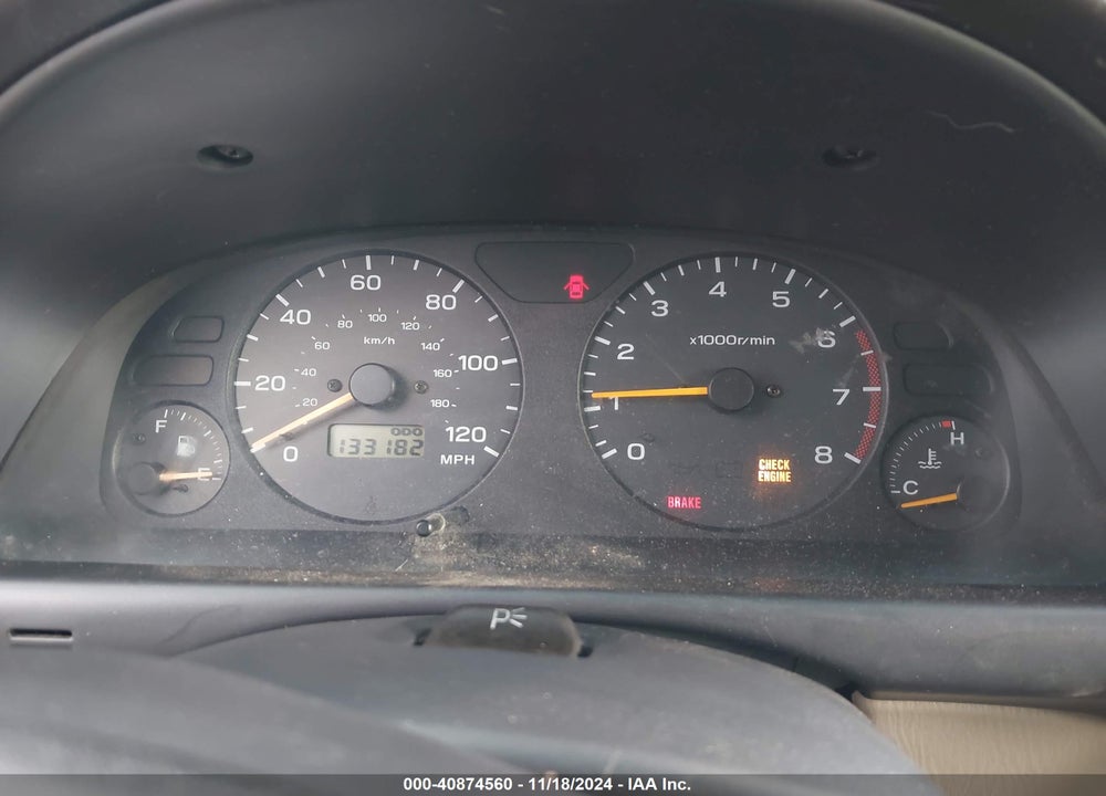 2000 SUBARU FORESTER S VIN: JF1SF655XYH724490