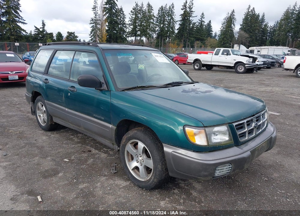2000 SUBARU FORESTER S VIN: JF1SF655XYH724490