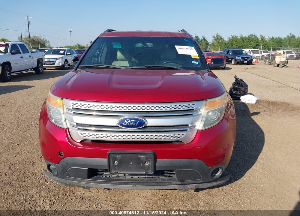 2013 FORD EXPLORER XLT VIN: 1FM5K7D82DGA11728