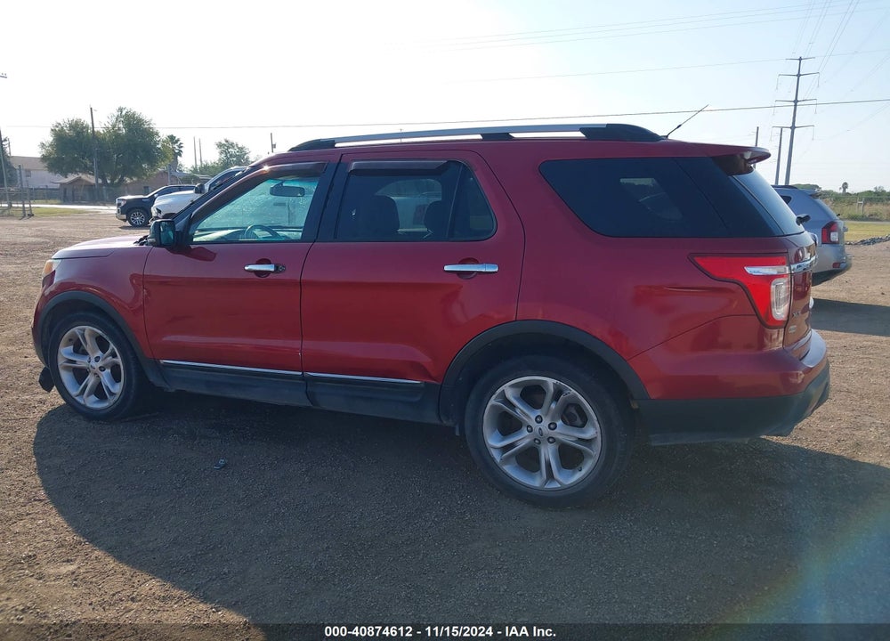 2013 FORD EXPLORER XLT VIN: 1FM5K7D82DGA11728