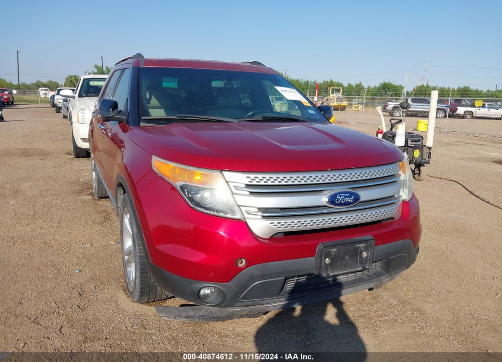 2013 FORD EXPLORER XLT VIN: 1FM5K7D82DGA11728