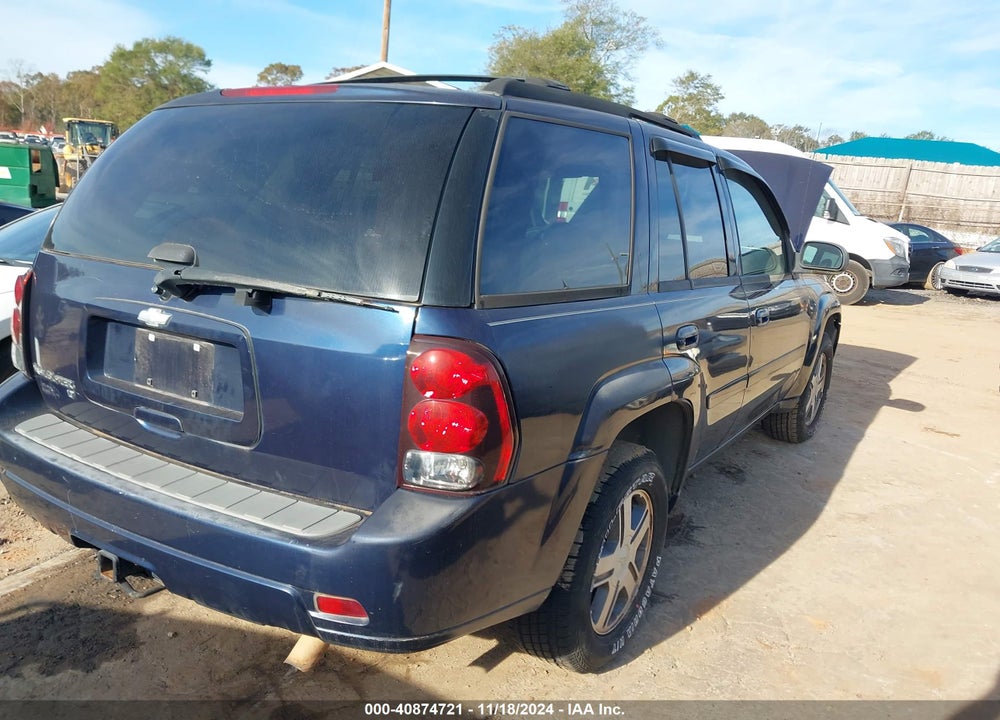 2007 CHEVROLET TRAILBLAZER LT VIN: 1GNDS13S072140618