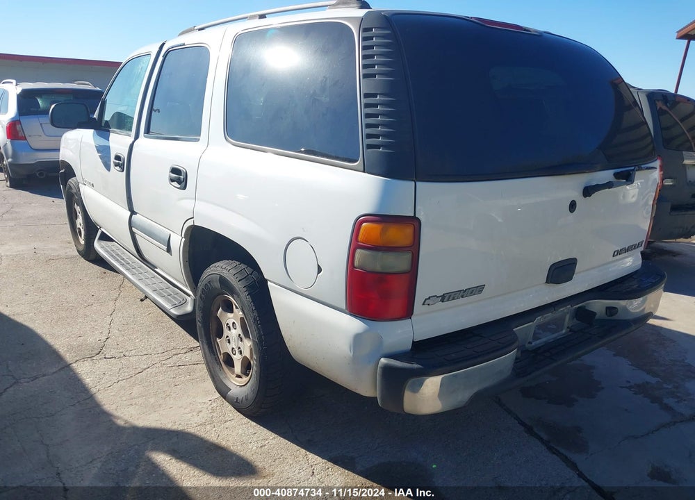 2003 CHEVROLET TAHOE LS VIN: 1GNEC13V23R246131