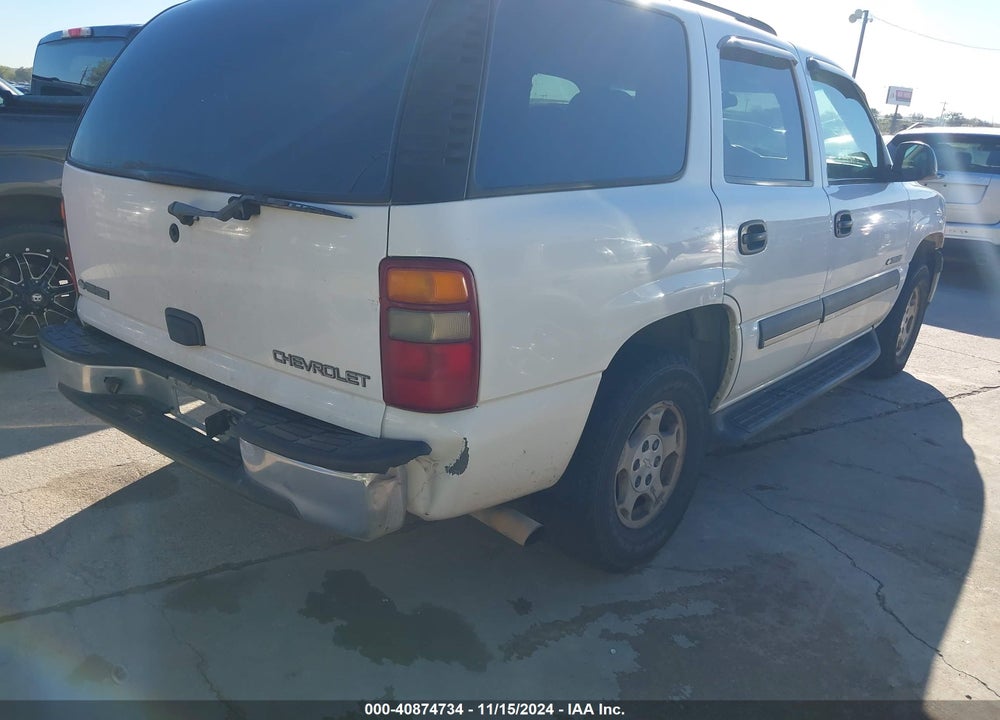2003 CHEVROLET TAHOE LS VIN: 1GNEC13V23R246131