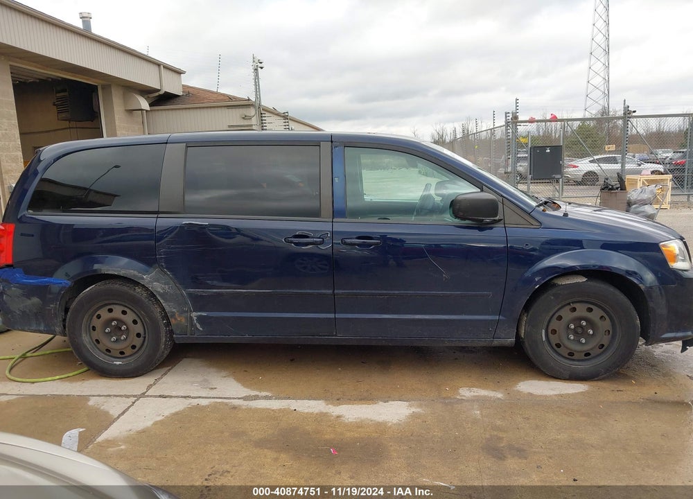 2016 DODGE GRAND CARAVAN SE VIN: 2C4RDGBG7GR236580