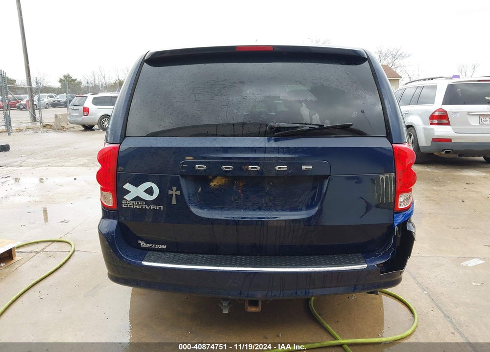 2016 DODGE GRAND CARAVAN SE VIN: 2C4RDGBG7GR236580