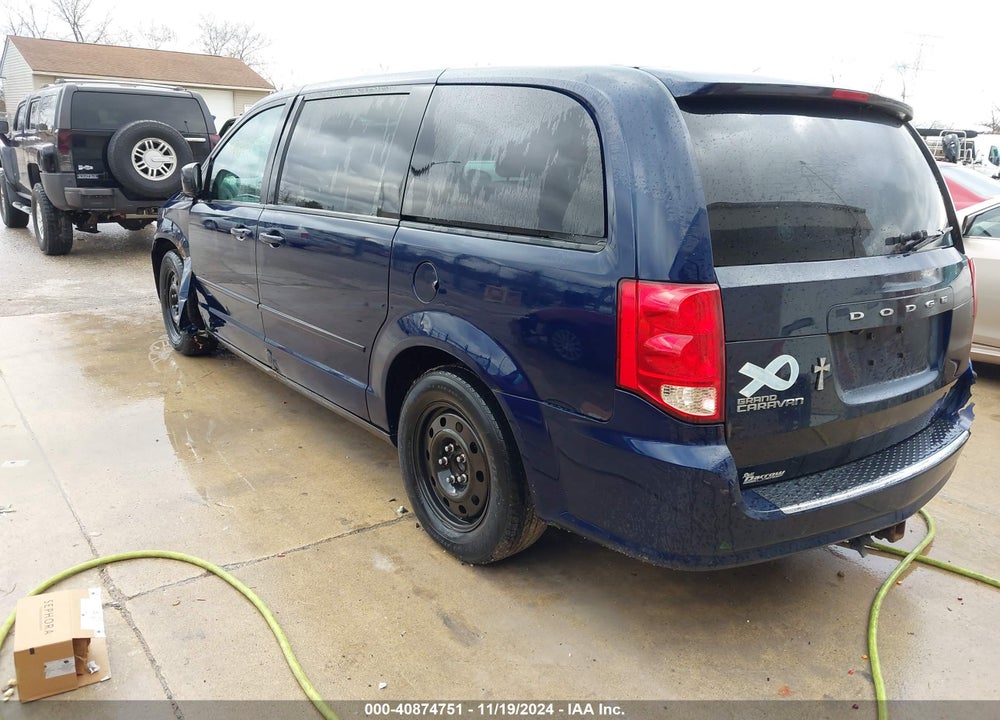 2016 DODGE GRAND CARAVAN SE VIN: 2C4RDGBG7GR236580