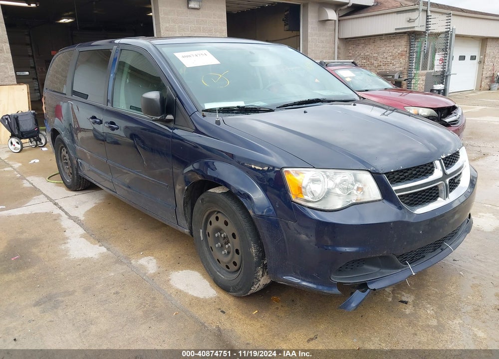 2016 DODGE GRAND CARAVAN SE VIN: 2C4RDGBG7GR236580