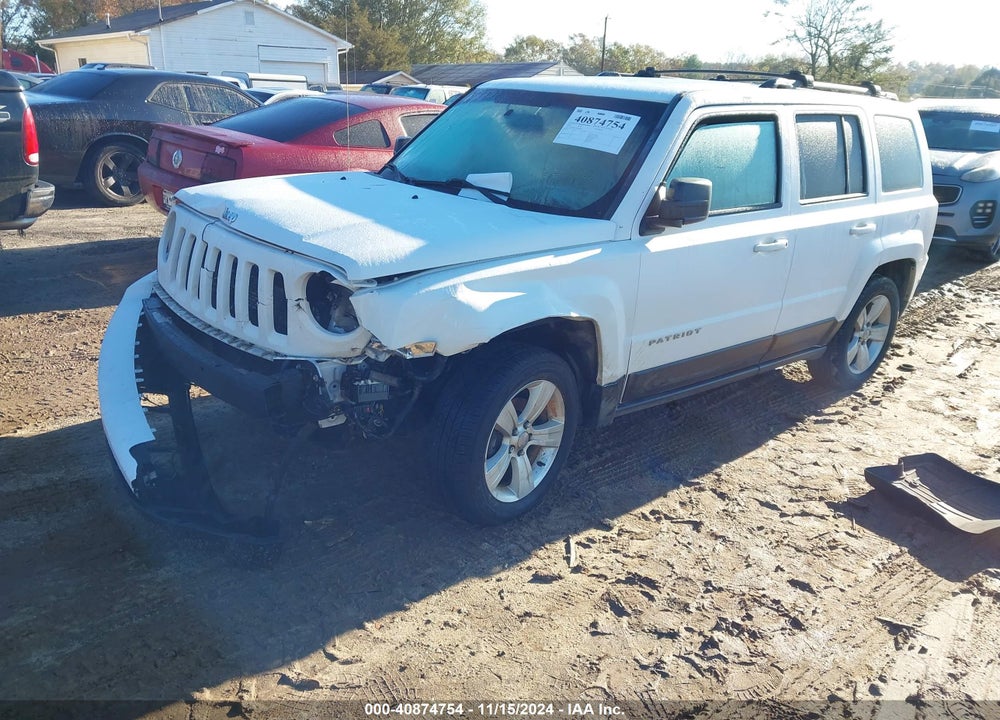 2014 JEEP PATRIOT LATITUDE VIN: 1C4NJPFA2ED698557