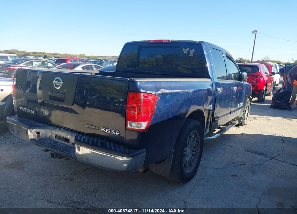 2008 NISSAN TITAN LE/SE/XE VIN: 1N6BA07D58N342408