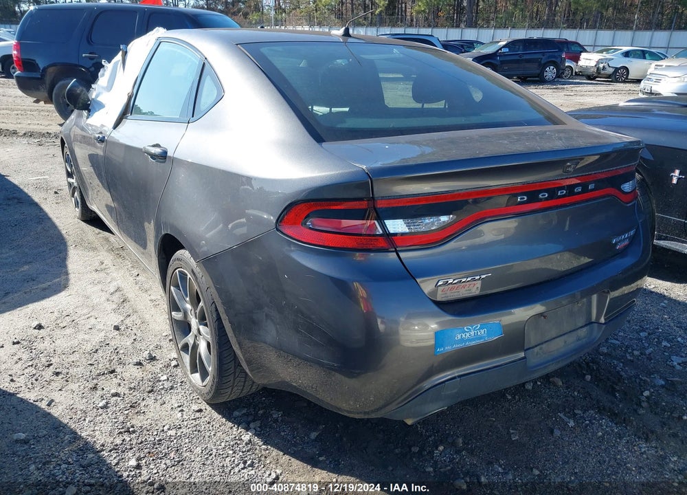 2014 DODGE DART SXT VIN: 1C3CDFBB7ED917668