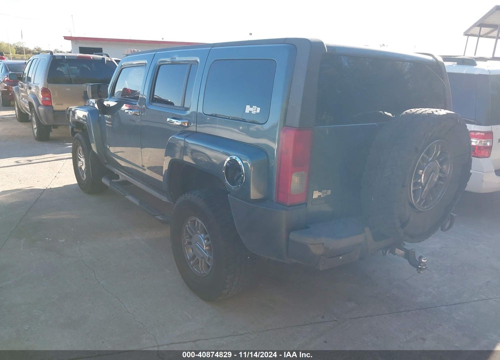 2007 HUMMER H3 SUV VIN: 5GTDN13E278139020