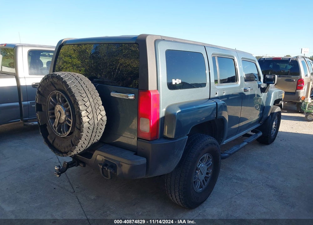 2007 HUMMER H3 SUV VIN: 5GTDN13E278139020