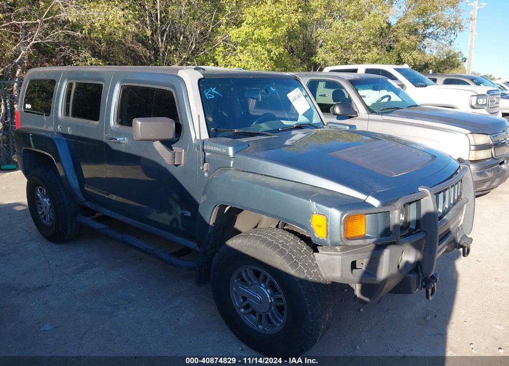 2007 HUMMER H3 SUV VIN: 5GTDN13E278139020