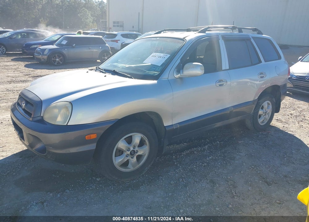 2005 HYUNDAI SANTA FE GLS/LX VIN: KM8SC13EX5U021589