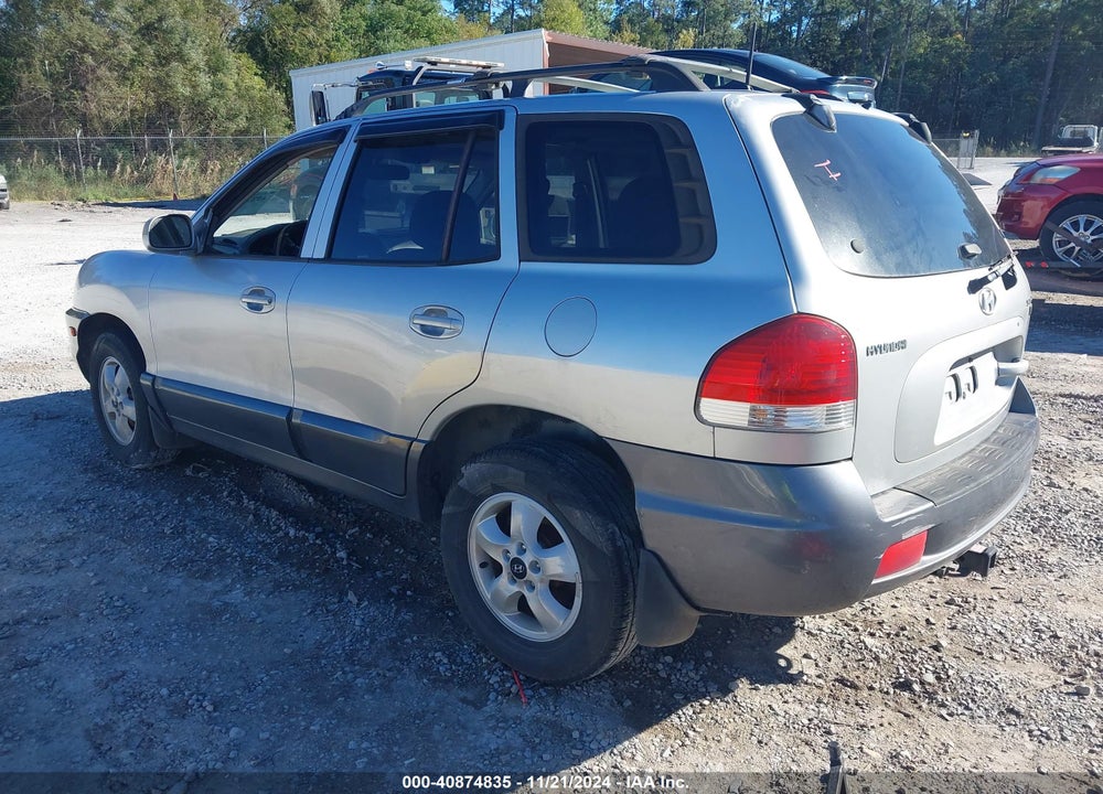 2005 HYUNDAI SANTA FE GLS/LX VIN: KM8SC13EX5U021589