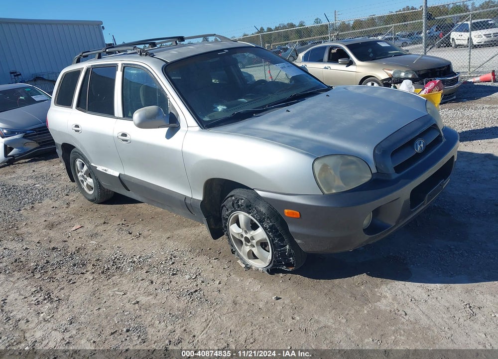 2005 HYUNDAI SANTA FE GLS/LX VIN: KM8SC13EX5U021589