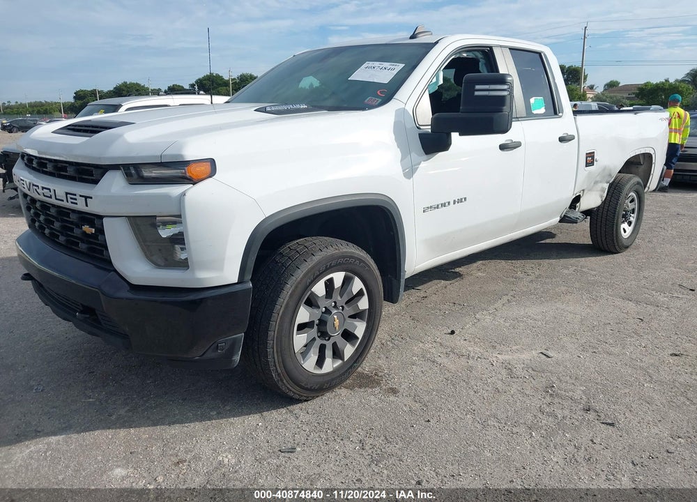 2022 CHEVROLET SILVERADO 2500HD 4WD  LONG BED CUSTOM VIN: 1GC5YMEY2NF351923