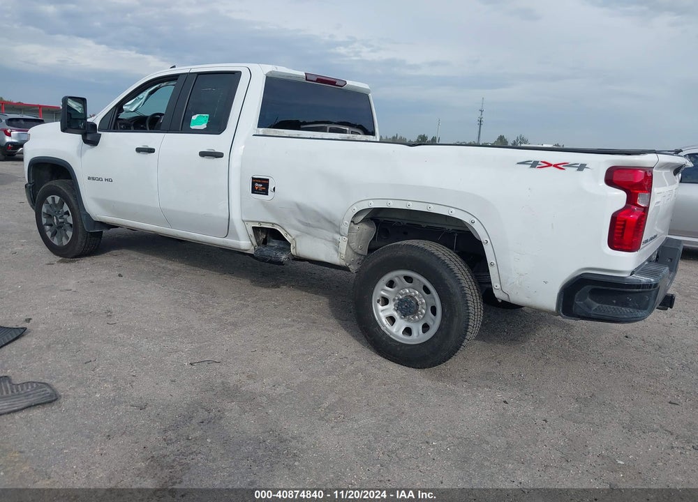 2022 CHEVROLET SILVERADO 2500HD 4WD  LONG BED CUSTOM VIN: 1GC5YMEY2NF351923
