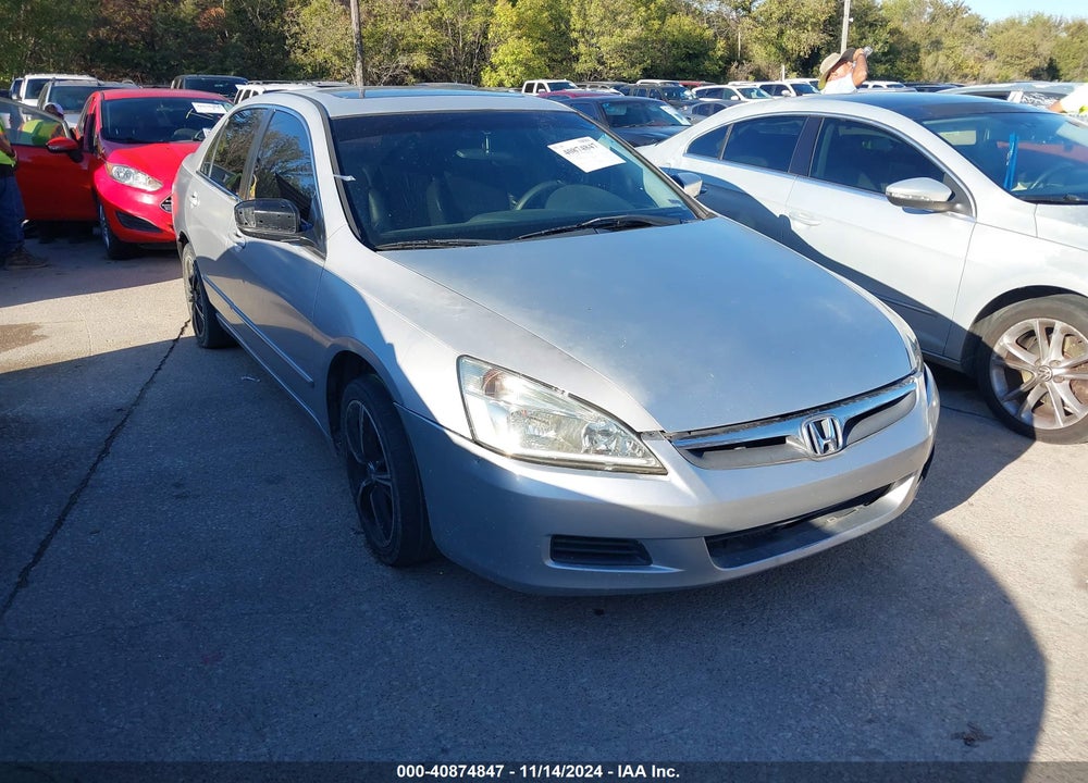 2007 HONDA ACCORD 3.0 EX VIN: 1HGCM66567A077534