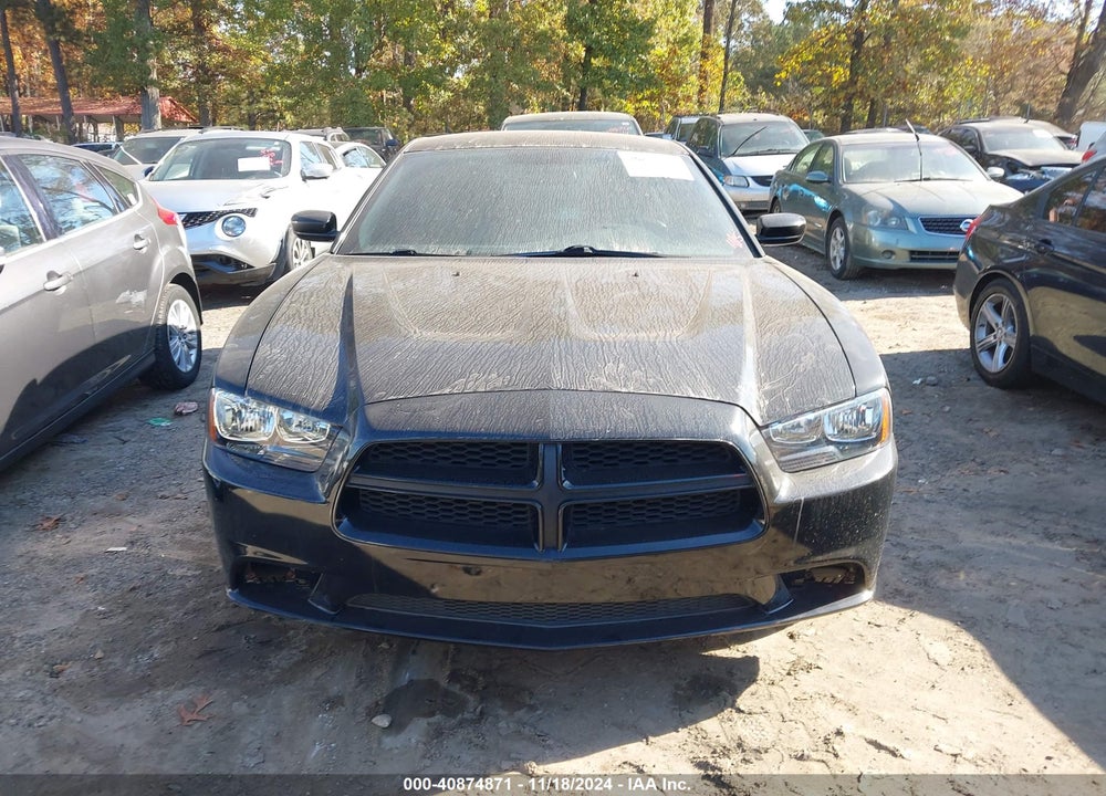 2013 DODGE CHARGER POLICE VIN: 2C3CDXAGXDH706937