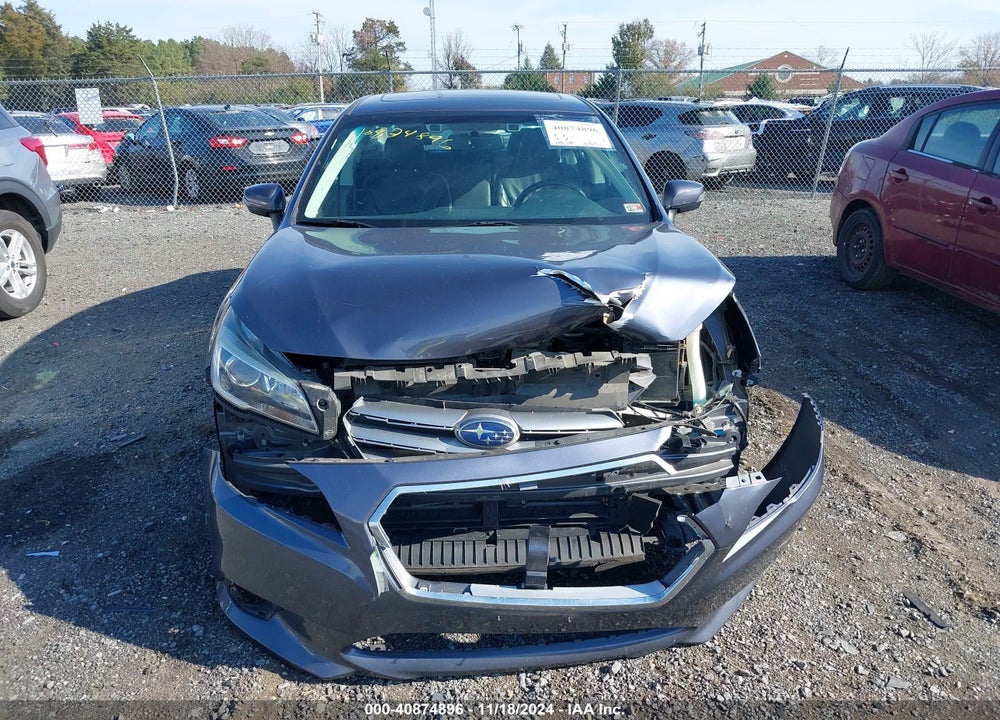 2016 SUBARU LEGACY 2.5I LIMITED VIN: 4S3BNBN65G3039176