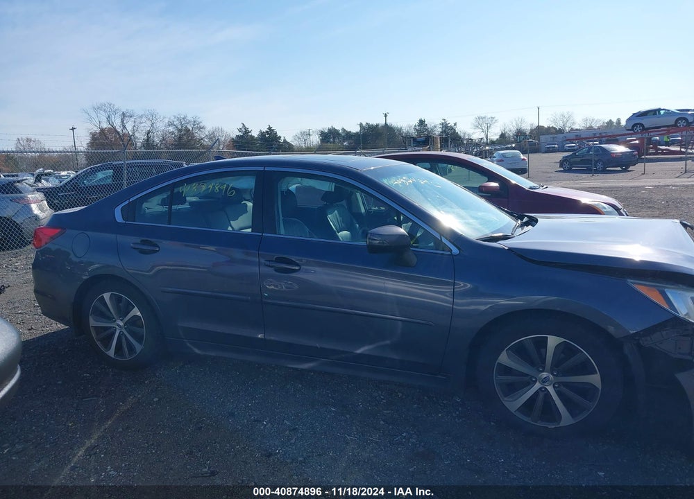 2016 SUBARU LEGACY 2.5I LIMITED VIN: 4S3BNBN65G3039176