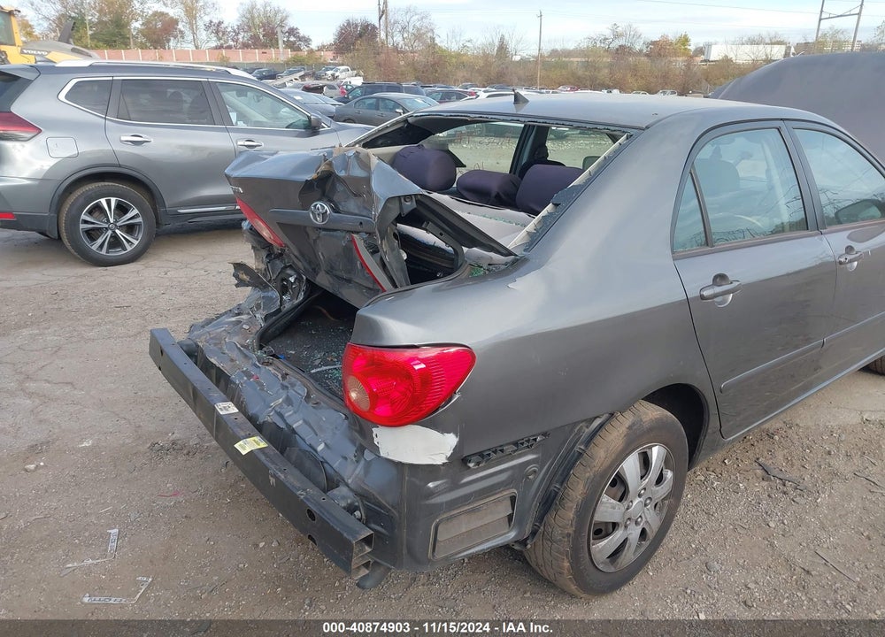 2005 TOYOTA COROLLA LE VIN: 2T1BR32E05C496195