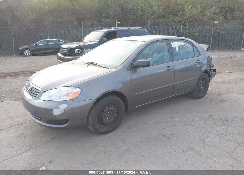 2005 TOYOTA COROLLA LE VIN: 2T1BR32E05C496195