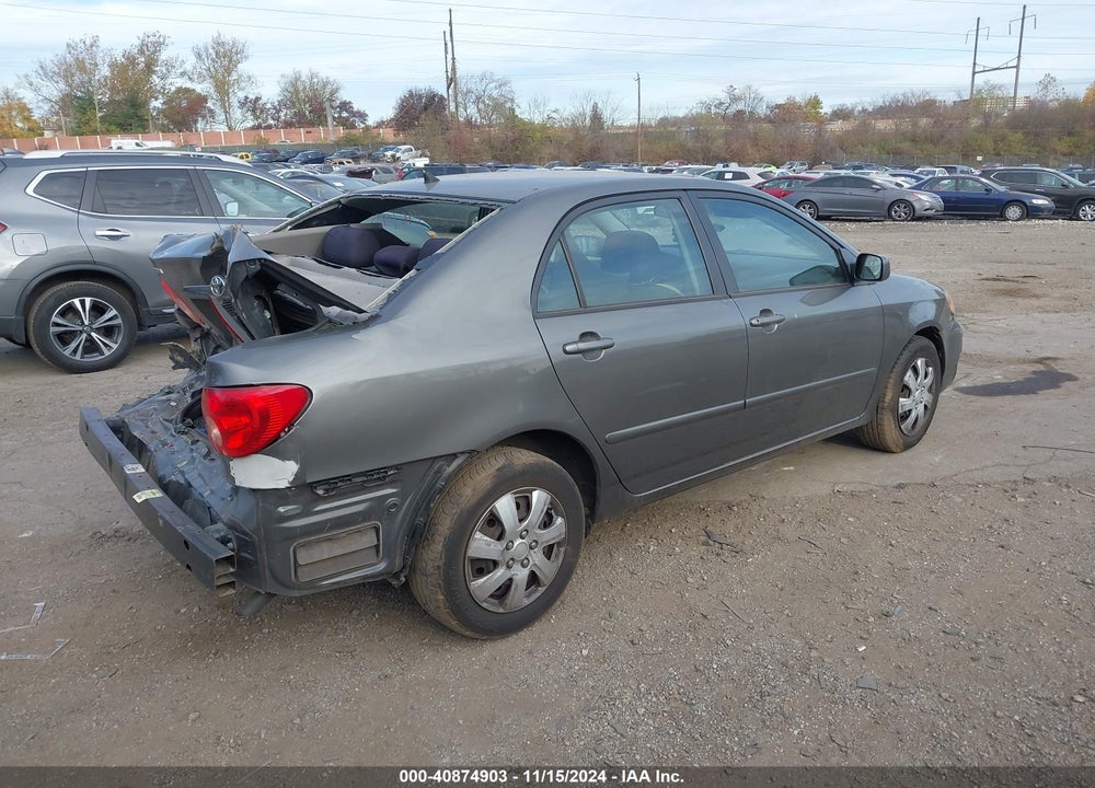 2005 TOYOTA COROLLA LE VIN: 2T1BR32E05C496195