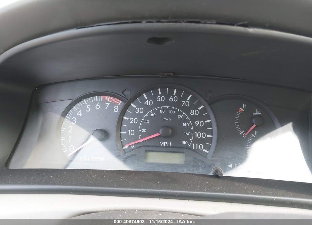 2005 TOYOTA COROLLA LE VIN: 2T1BR32E05C496195