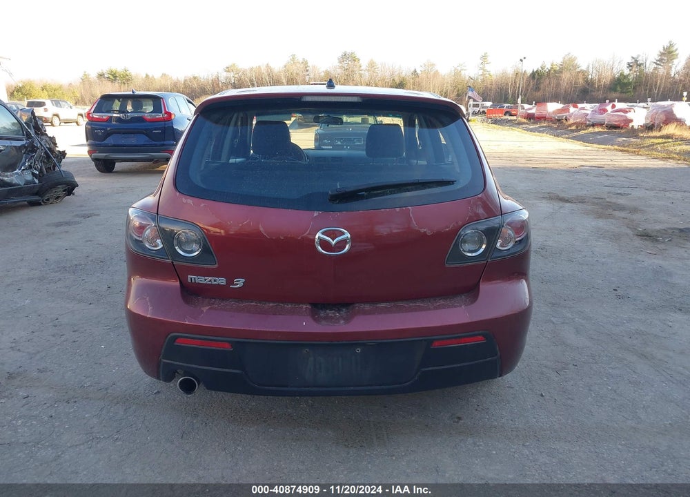 2009 MAZDA 3 S SPORT VIN: JM1BK344991196125
