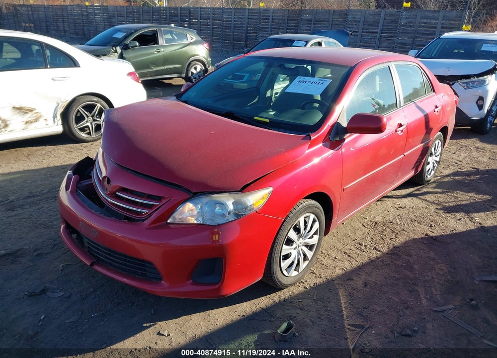 2013 TOYOTA COROLLA LE VIN: 2T1BU4EE8DC113960