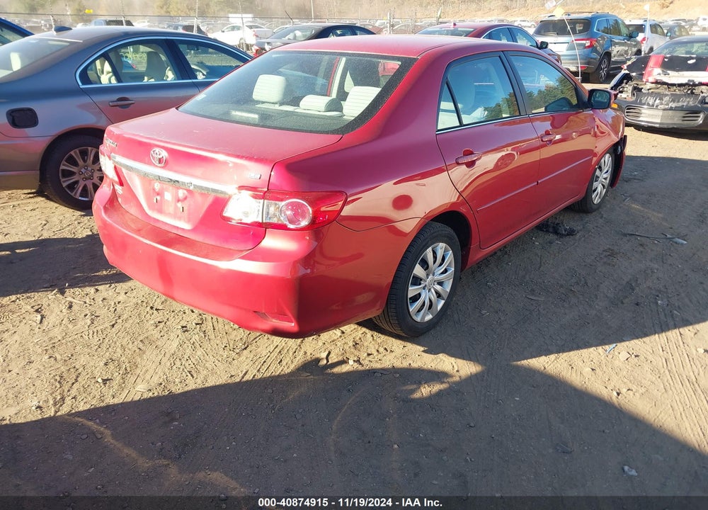 2013 TOYOTA COROLLA LE VIN: 2T1BU4EE8DC113960