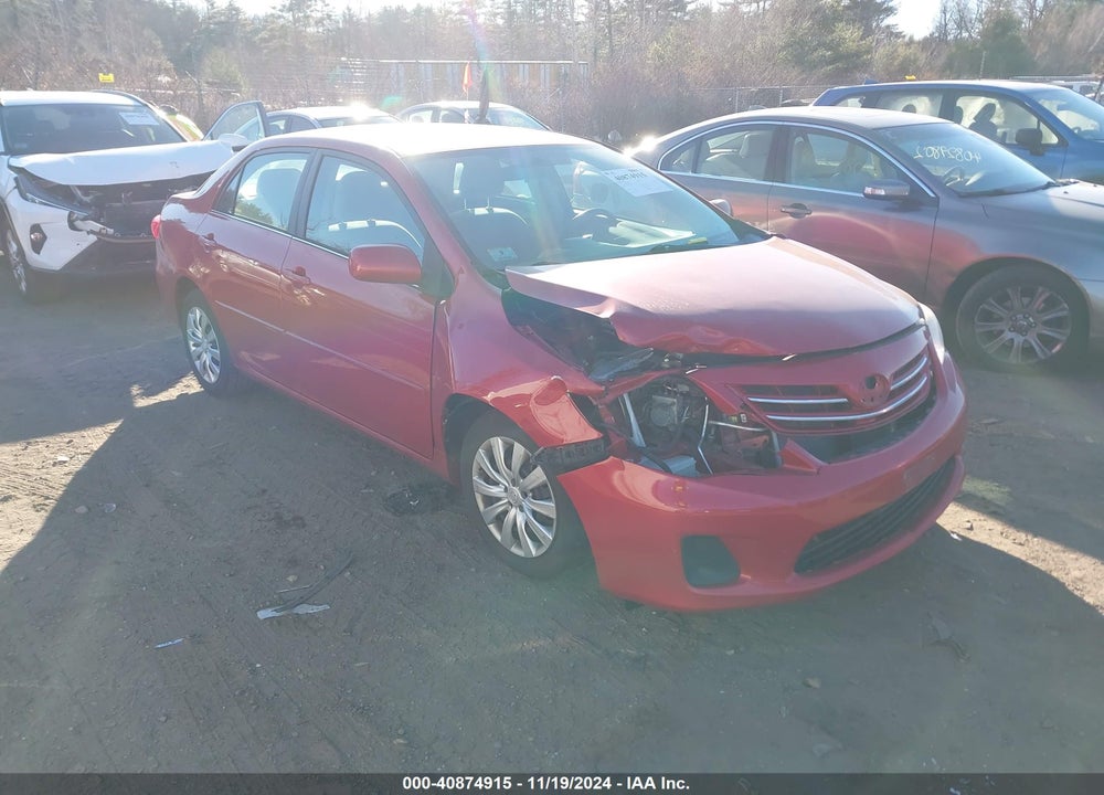 2013 TOYOTA COROLLA LE VIN: 2T1BU4EE8DC113960