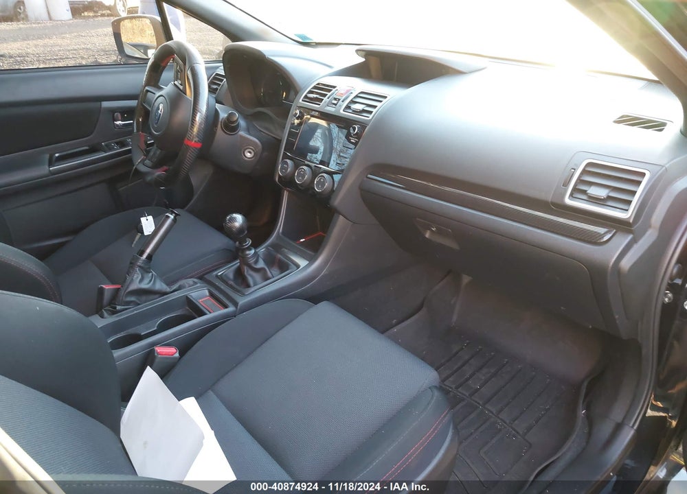 2019 SUBARU WRX PREMIUM VIN: JF1VA1C68K9820209